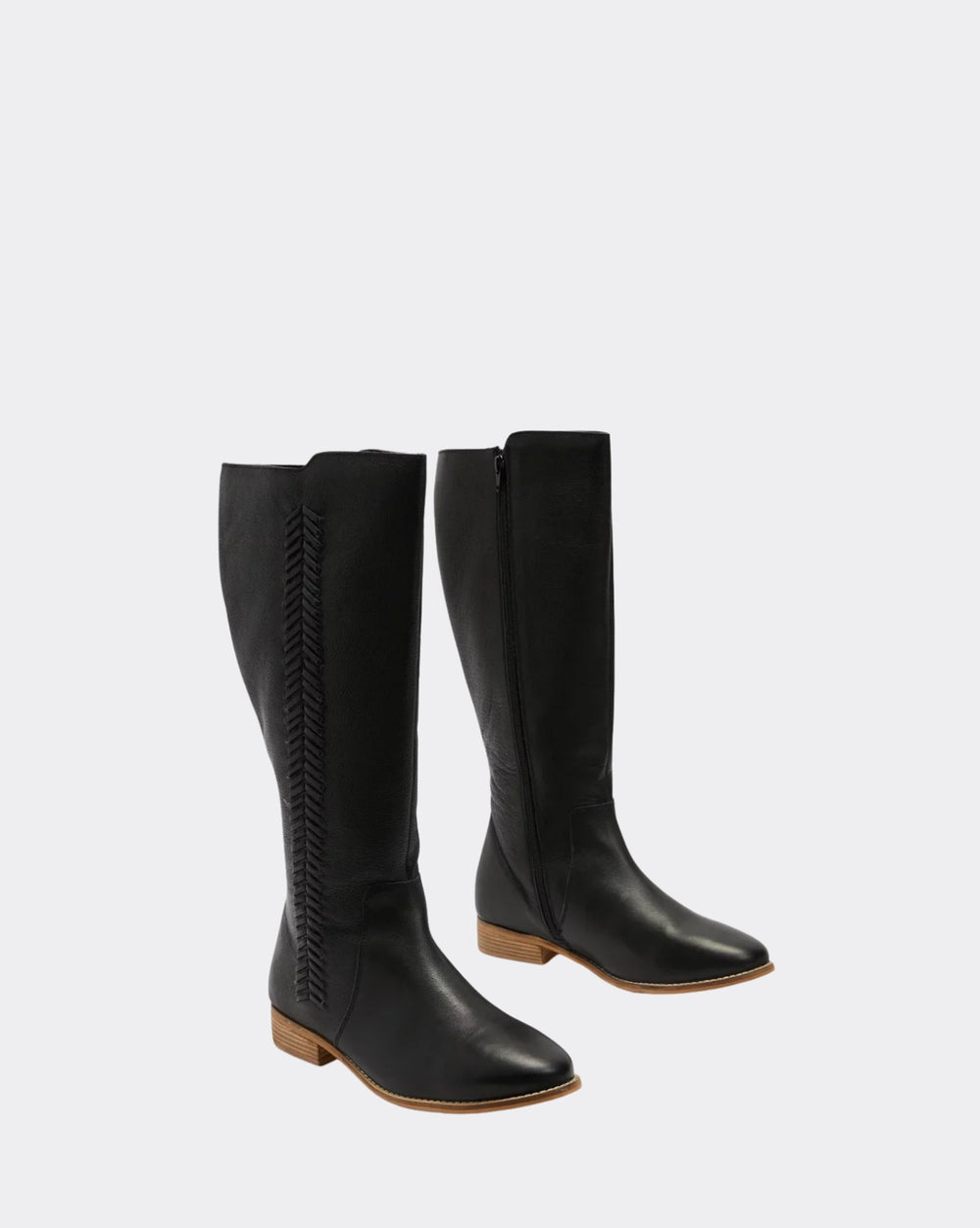 ZAG - BLACK LEATHER