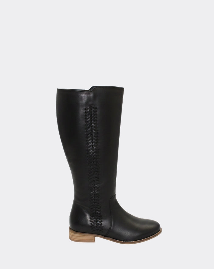 ZAG - BLACK LEATHER