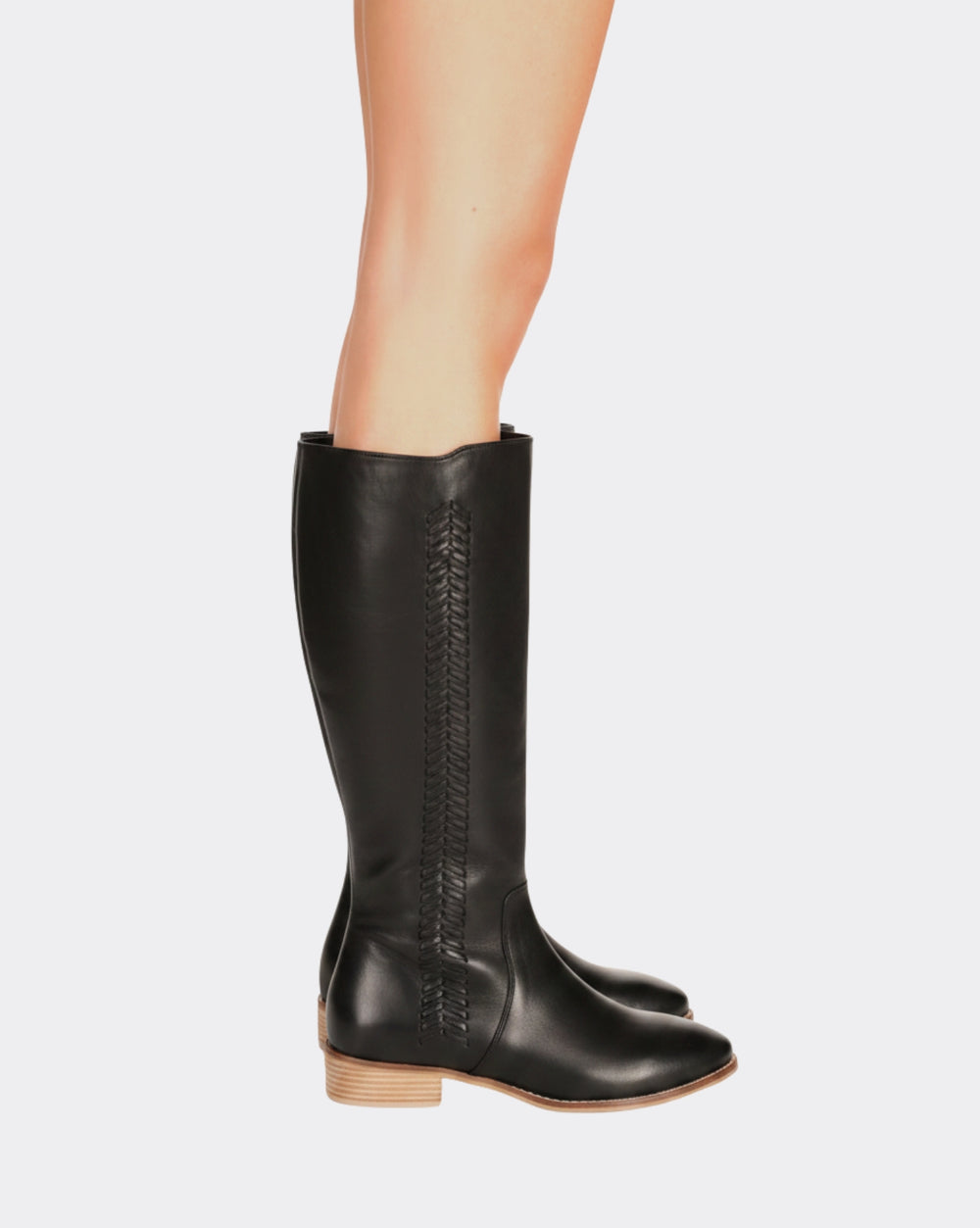 ZAG - BLACK LEATHER