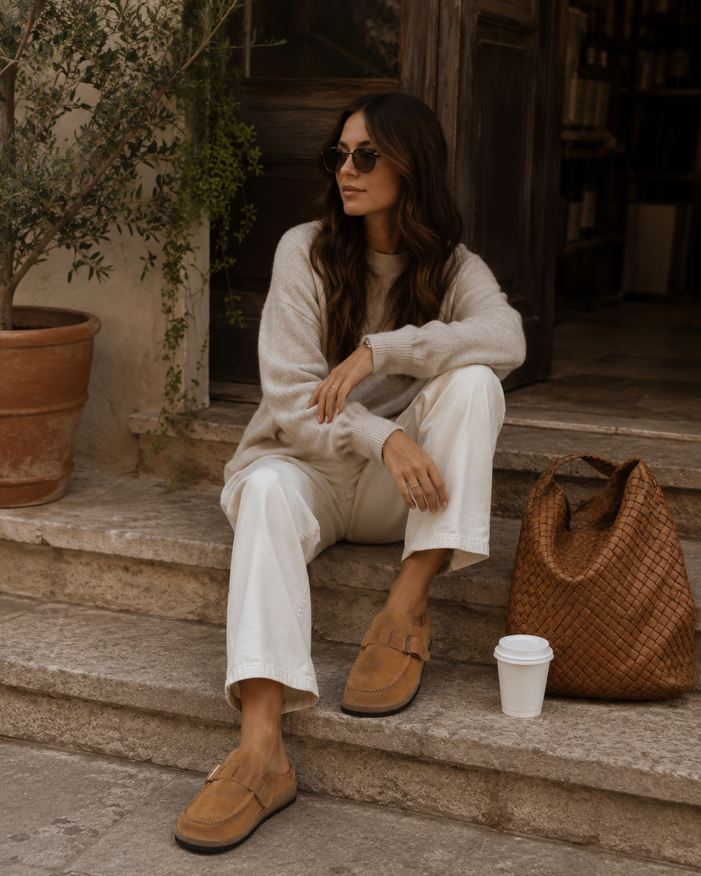 WINNIE - TAN SUEDE