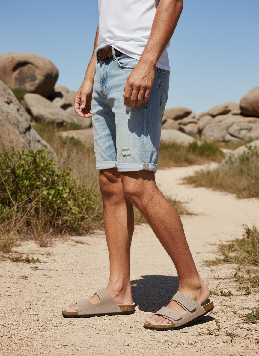 FINN - MUSHROOM SUEDE ( MENS)